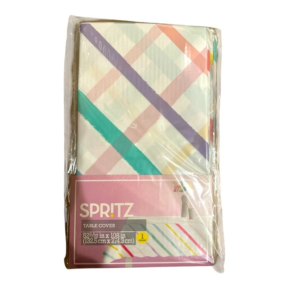 Spritz Other - Spritz 8 pack table covers multicolor pastel